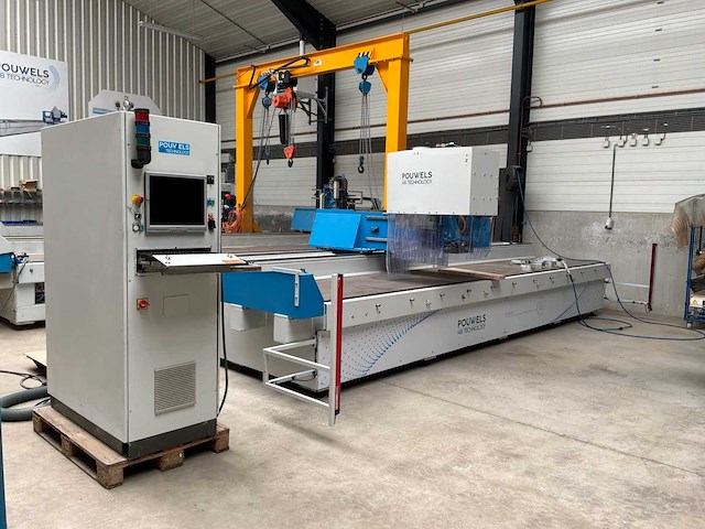 2006 pouwels def1000 speedo horizontaal cnc bewerkingscentrum - afbeelding 1 van  32