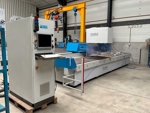 2006 pouwels def1000 speedo horizontaal cnc bewerkingscentrum - afbeelding 9 van  11