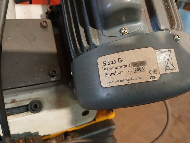 2006 quantum s121g - metaalbandzaag - afbeelding 5 van  16