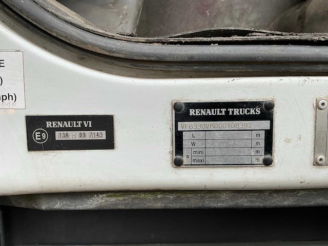 2006 renault 33dvb2 vrachtwagen - afbeelding 23 van  33
