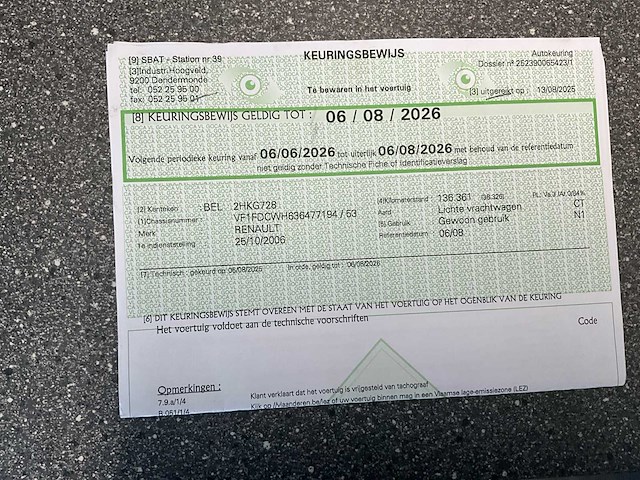 2006 renault master - afbeelding 38 van  39