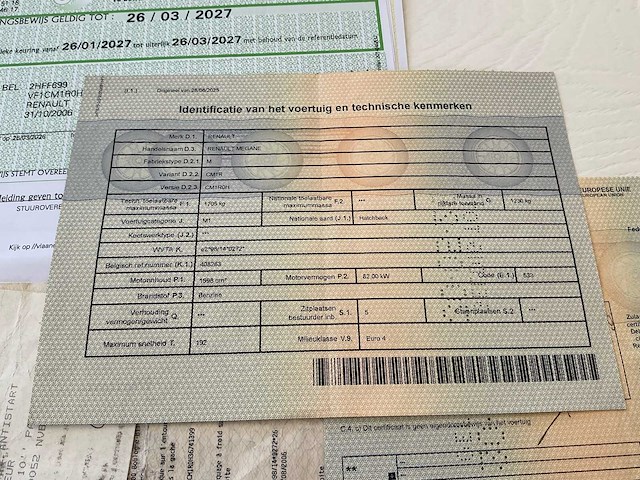 2006 renault megane m - afbeelding 23 van  30