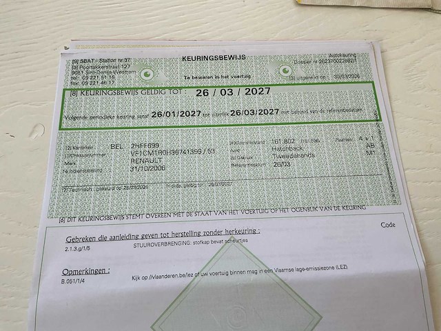 2006 renault megane m - afbeelding 20 van  27