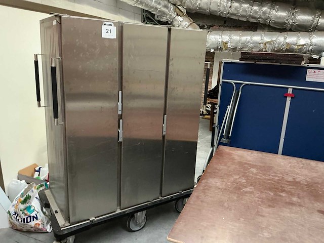 2006 rieber twf-c 3x12-gn rvs 3-deurs mobiele kast - afbeelding 1 van  6