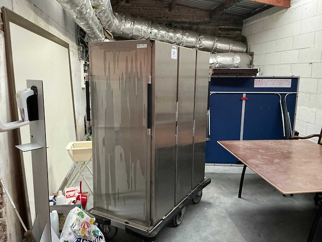 2006 rieber twf-c 3x12-gn rvs 3-deurs mobiele kast - afbeelding 3 van  6