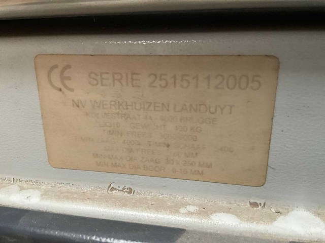 2006 robland x31 houtbewerkingscombinatiemachine - afbeelding 6 van  21