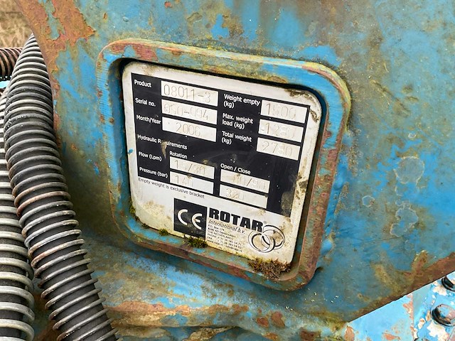 2006 rotar 08011-3 sorteergrijper - afbeelding 2 van  10