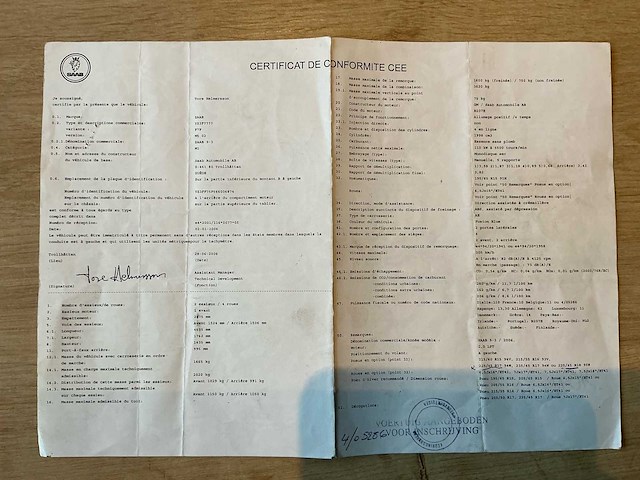 2006 saab 93 cabrio personenauto - afbeelding 22 van  34