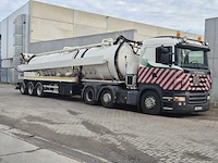 2006 scania r 470 trekker met j hvidtved larsen vacuümtankwagen - afbeelding 38 van  40