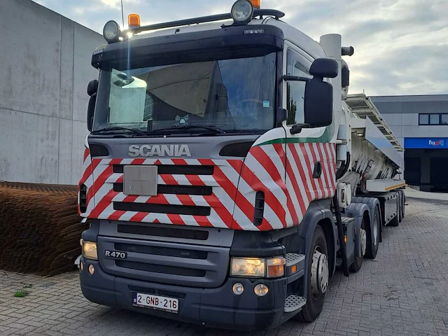 2006 scania r 470 trekker met j hvidtved larsen vacuümtankwagen - afbeelding 20 van  40