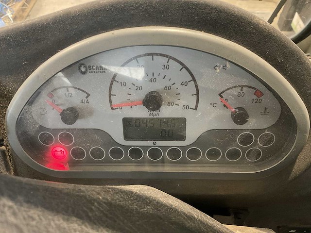 2006 scarab minor hydrostatic zelfrijdende veegmachine - afbeelding 4 van  18