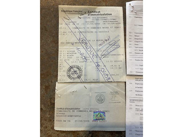 2006 scarab minor hydrostatic zelfrijdende veegmachine - afbeelding 15 van  18