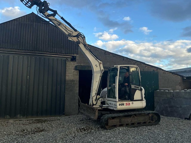 2006 schaeff terex hr32 rupsgraafmachine - afbeelding 16 van  23