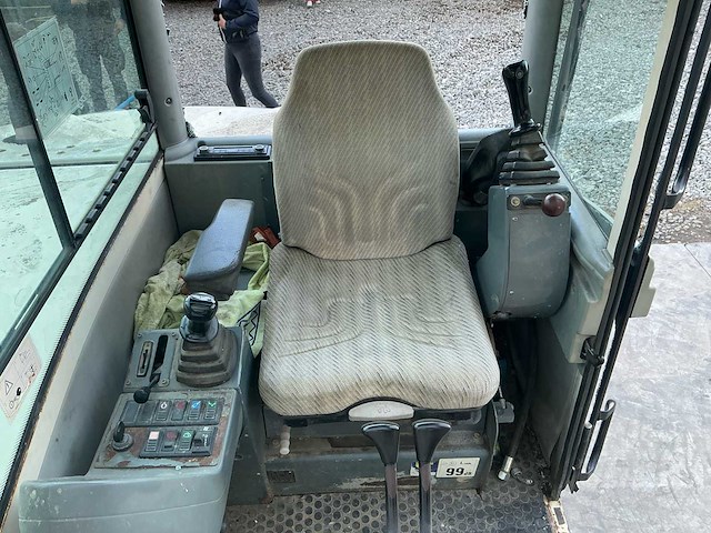 2006 schaeff terex hr32 rupsgraafmachine - afbeelding 8 van  23