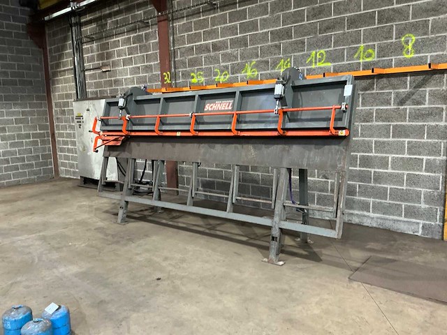 2006 schnell san marino f/8-qt500 v2 richtbank voor beugelautomaat - afbeelding 3 van  10