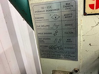 2006 sunrise iw-45k pons- en knipmachine - afbeelding 10 van  12