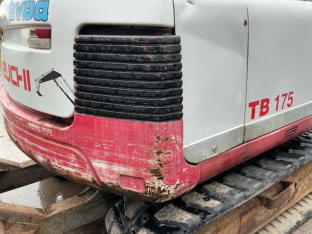 2006 takeuchi tb175 rupsgraafmachine - afbeelding 8 van  24