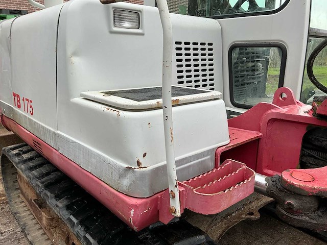2006 takeuchi tb175 rupsgraafmachine - afbeelding 9 van  24