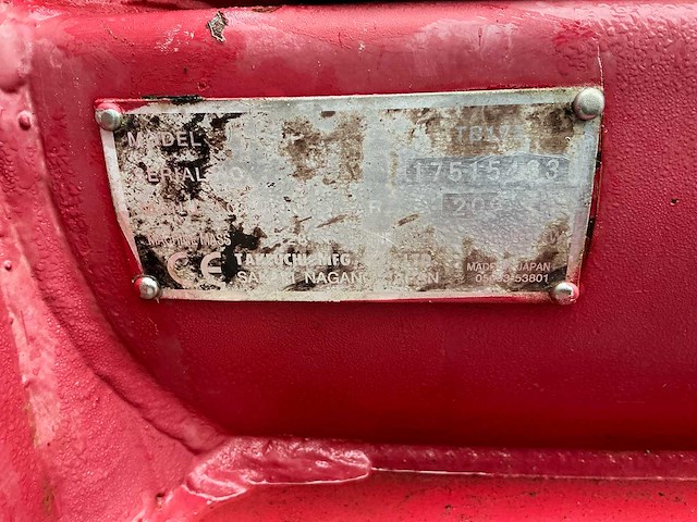 2006 takeuchi tb175 rupsgraafmachine - afbeelding 17 van  24