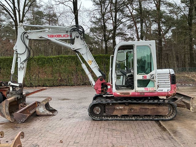 2006 takeuchi tb175 rupsgraafmachine - afbeelding 23 van  24