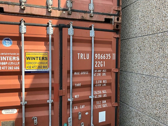 2006 tal international 1cc-147gc20 zeecontainer - afbeelding 3 van  10