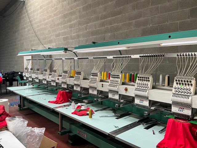 2006 tokai tehx-c1212 12-naalds borduurmachine - afbeelding 4 van  11