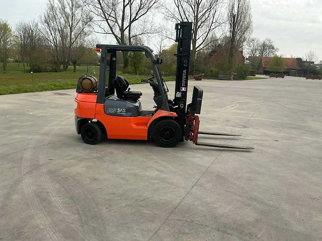 2006 toyota 42-7fgf25 vorkheftruck - afbeelding 19 van  79