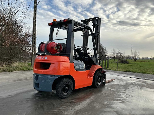 2006 toyota 42-7fgf25 vorkheftruck - afbeelding 4 van  42