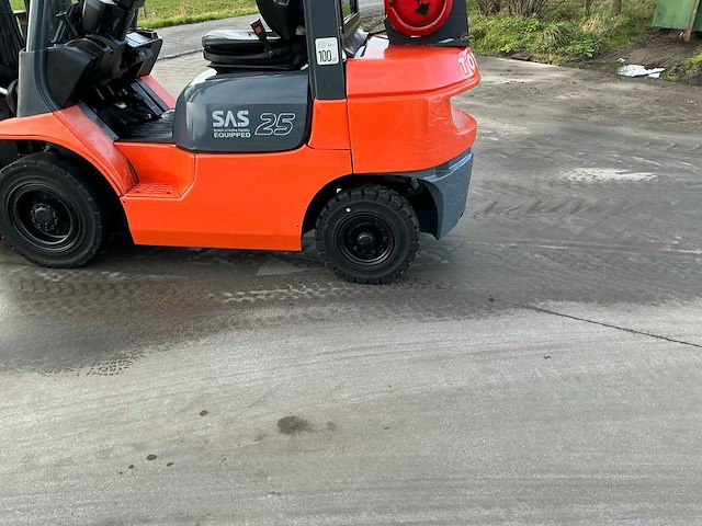 2006 toyota 42-7fgf25 vorkheftruck - afbeelding 10 van  42