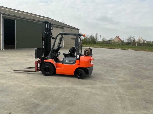 2006 toyota 42-7fgf25 vorkheftruck - afbeelding 14 van  52