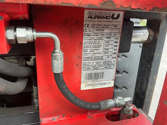 2006 toyota 42-7fgf25 vorkheftruck - afbeelding 20 van  52