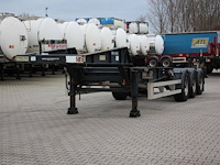 2006 turbo's hoet 20ft high cube gooseneck adr chassis - afbeelding 1 van  1