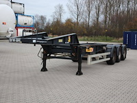 2006 turbo's hoet 20ft high cube gooseneck adr chassis - afbeelding 1 van  1