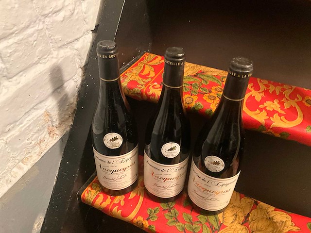 2006 vacqueyras domaine de l’espigouette rode wijn (3x) - afbeelding 5 van  5
