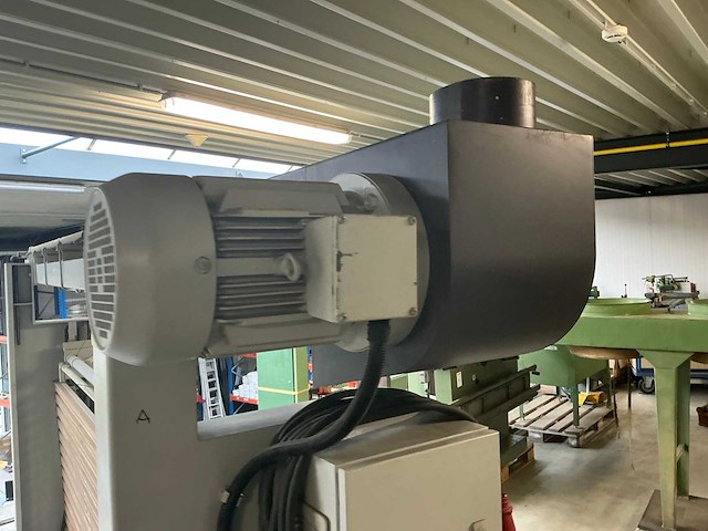 2006 vangroeneweghe d-2500 langbandschuurmachine - afbeelding 5 van  6