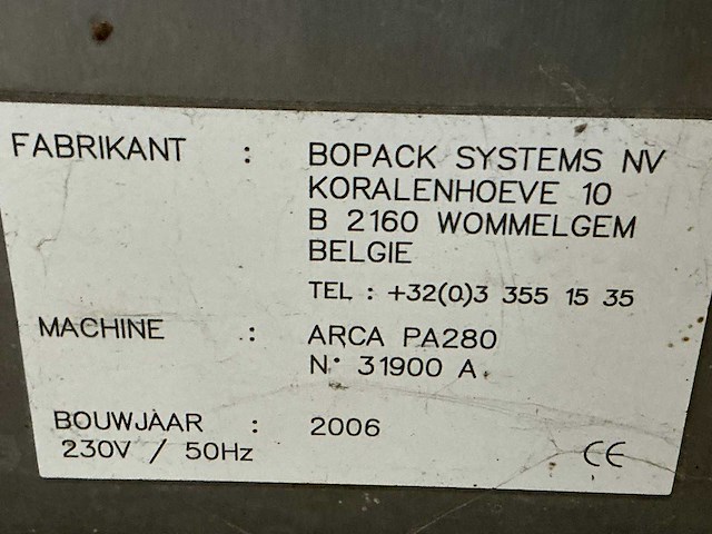 2006 vme rvs doseer-/afvulmachine - afbeelding 13 van  26