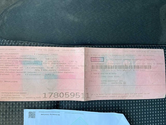2006 volkswagen caddy personenauto - afbeelding 10 van  20