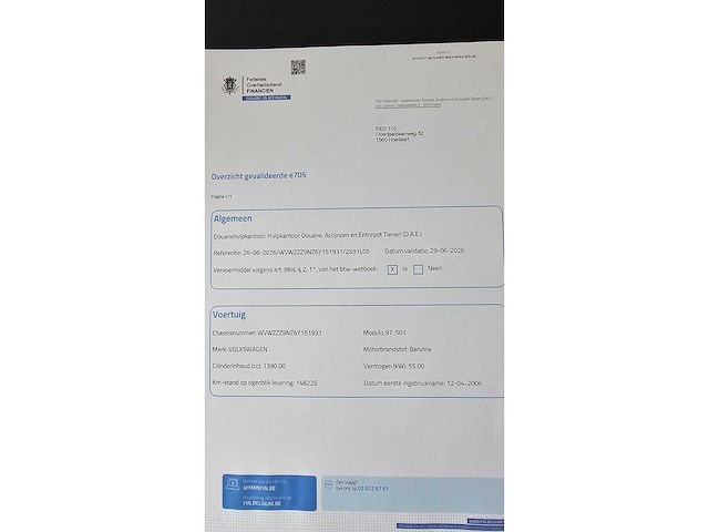 2006 volkswagen polo personenauto - afbeelding 15 van  15