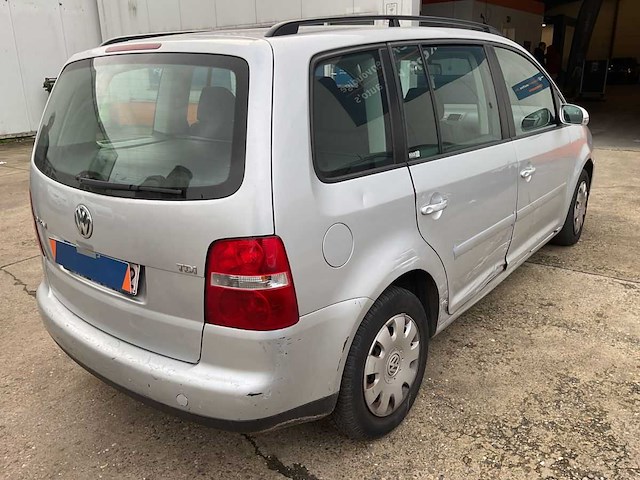 2006 volkswagen touran 1.9 tdi - airco - afbeelding 2 van  8
