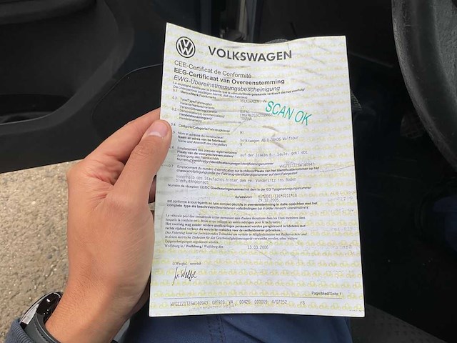 2006 volkswagen touran 1.9 tdi - airco - afbeelding 7 van  8