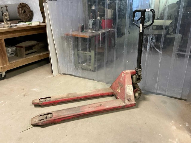 2006 weldone p2300t hand hydraulische palletwagen - afbeelding 1 van  3