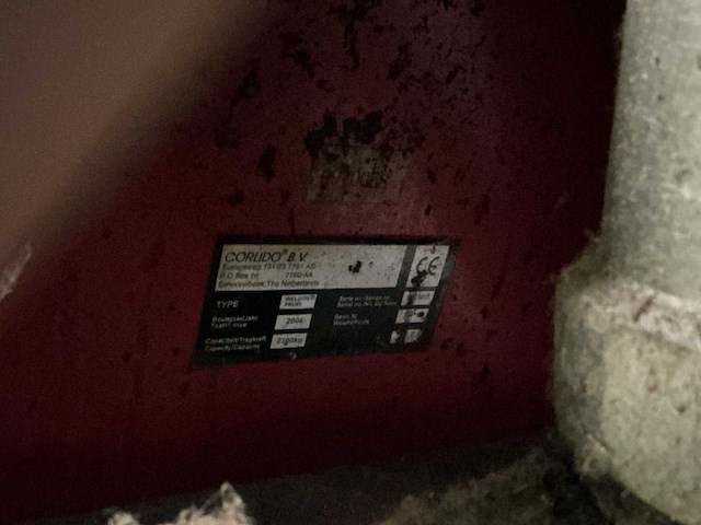 2006 weldone p2300t hand hydraulische palletwagen - afbeelding 3 van  3