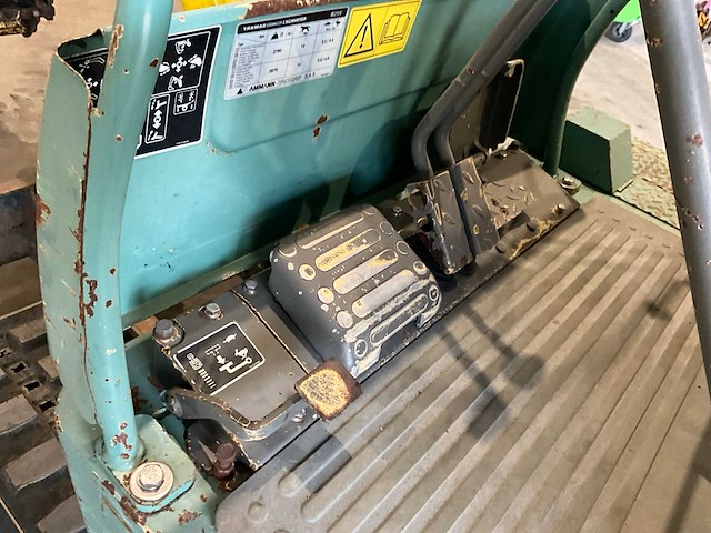 2006 yanmar b25v minigraver rupsen - afbeelding 9 van  18