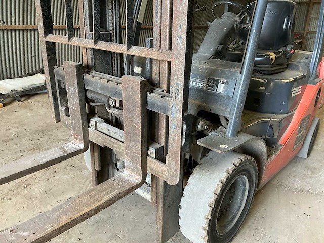 2007 - toyota 52-8fd25 - vorkheftruck - afbeelding 14 van  15