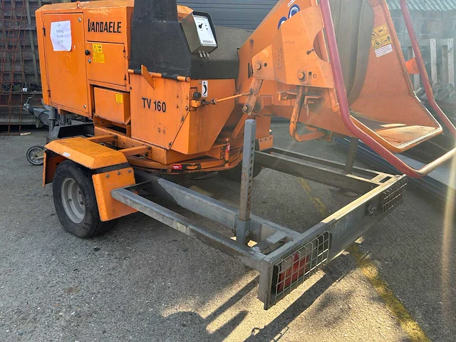 2007 - vandaele - tv160 - wood chipper - afbeelding 13 van  21