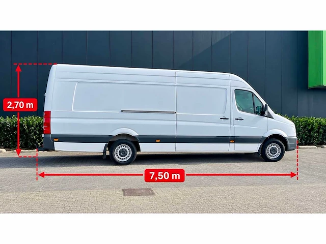 2007 - volkswagen crafter- lange uitvoering - afbeelding 12 van  42