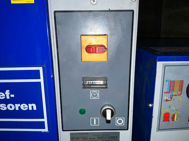 2007 airpress aps7.5 cdry b luchtcompressor - afbeelding 8 van  10