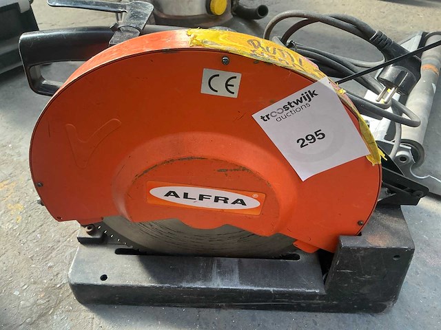2007 alfra 355d afkortcirkelzaagmachine - afbeelding 2 van  3