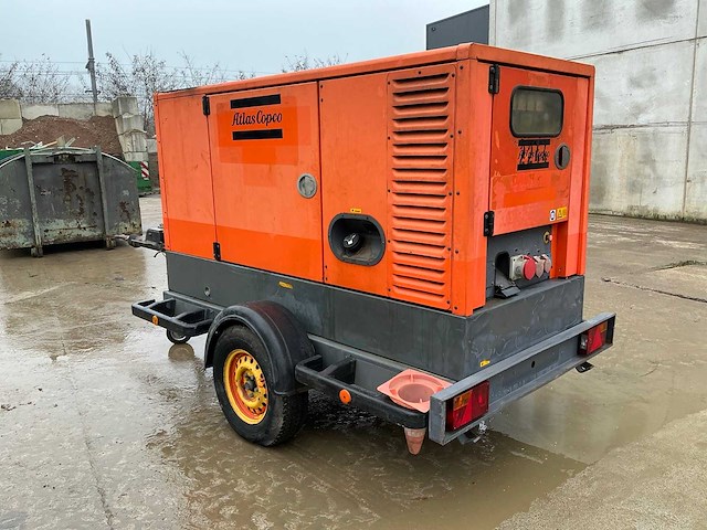 2007 atlas copco 2244 dieselgenerator op aanhanger - afbeelding 10 van  15