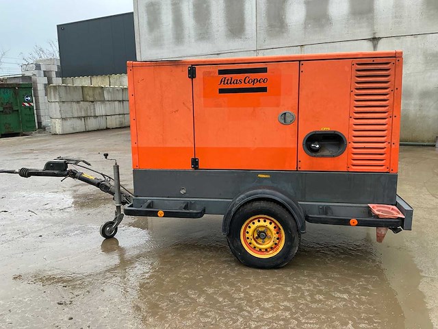 2007 atlas copco 2244 dieselgenerator op aanhanger - afbeelding 11 van  15